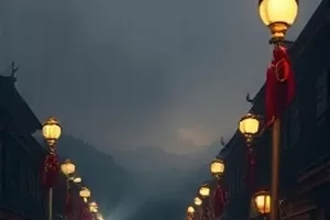《旧唱片行》封面，唱片架前的一只手正在抽出一张黑胶